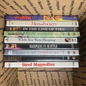 comedy/drama movies dvd bundle of 9